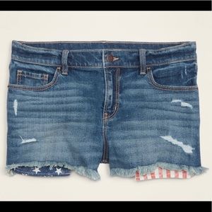 Americana Pocket Denim Shorts